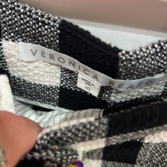 Worn once size 10 Veronica beard gingham shorts - Picture 4 of 7